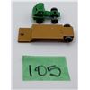 Image 1 : LESNEY/MATCHBOX NO. 2 MUIR-HILL SITE DUMPER WITH TRANSPORT TRAILER