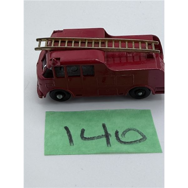 LESNEY/MATCHBOX NO. 9C MERRYWEATHER MARQUIS FIRE ENGINE