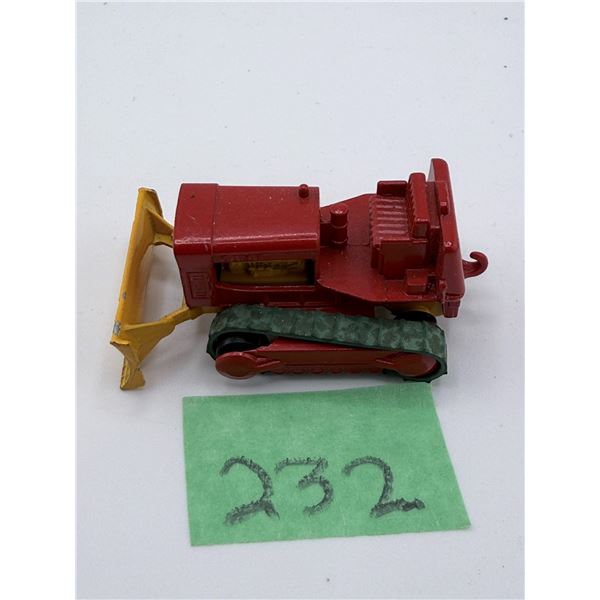 LESNEY/MATCHBOX NO. 16 CASE TRACTOR DIECAST BULLDOZER