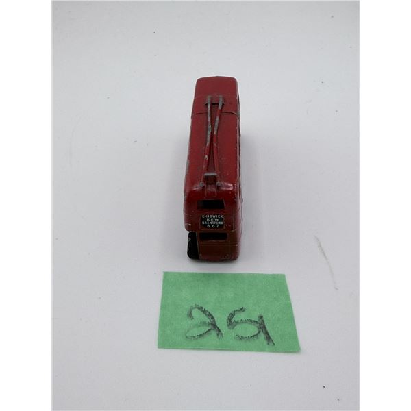 LESNEY/MATCHBOX NO. 56A LONDON TROLLEYBUS DIECAST