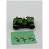 Image 5 : VINTAGE GREEN DIECAST HORSE-DRAWN CARRIAGE CHASSIS