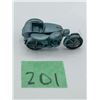 Image 1 : LESNEY/MATCHBOX NO. 4 DIECAST TRIUMPH T110 MOTORCYCLE WITH SIDECAR
