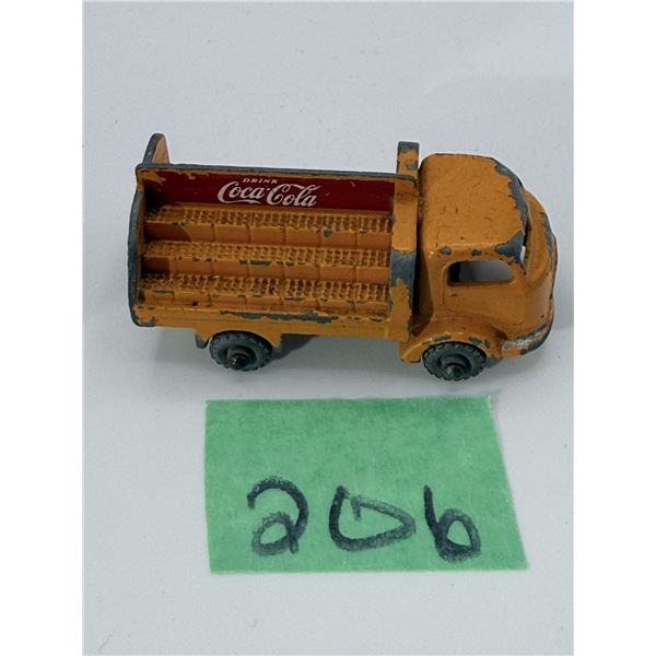 LESNEY/MATCHBOX NO. 37 COCA-COLA DELIVERY TRUCK DIECAST