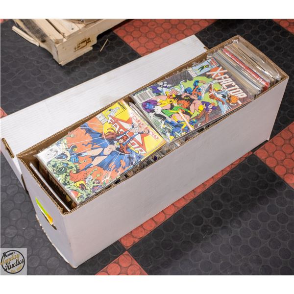 941 - LONG BOX OF ASSORTED COMICS - Kastner Auctions