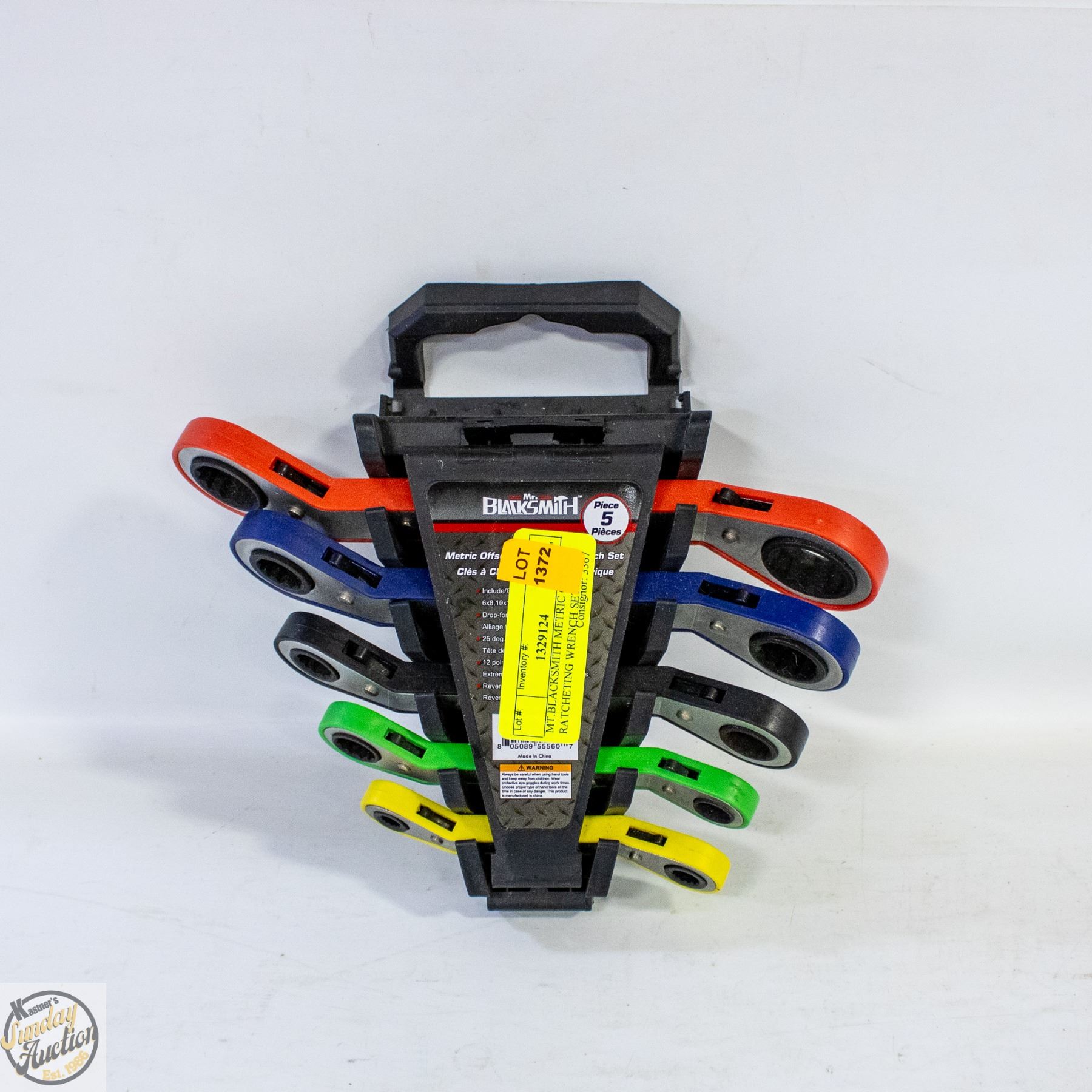 1372 - MT.BLACKSMITH METRIC OFFSET RATCHETING WRENCH SET - Kastner Auctions