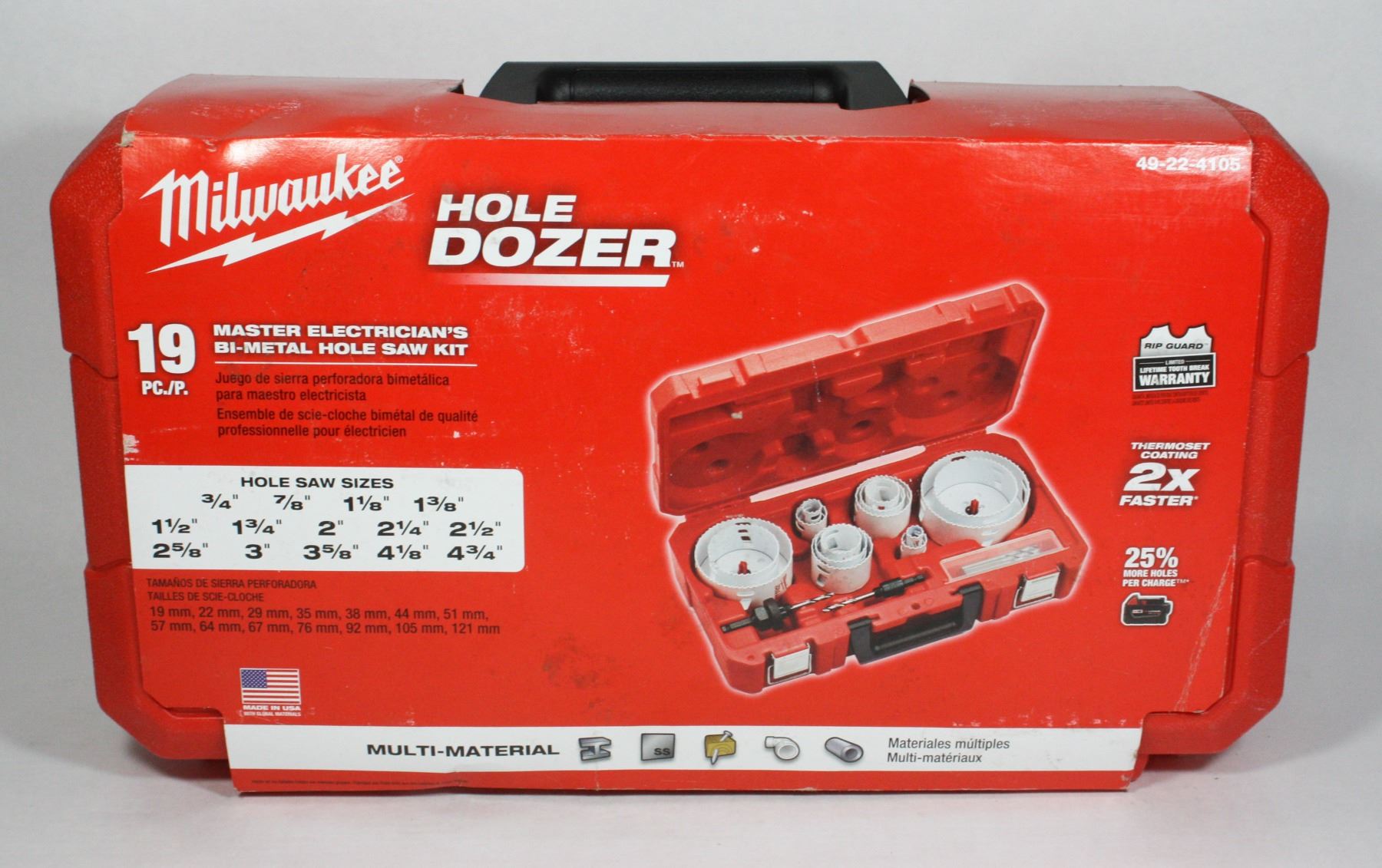 Computer Arrow Small 3024 - NEW MILWAUKEE 19 PC MASTER ELECTRICIAN BI METAL HO - Kastner ...